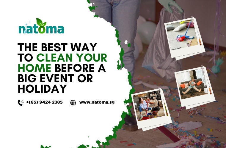 The Best Way to Clean Your Home Before a Big Event or