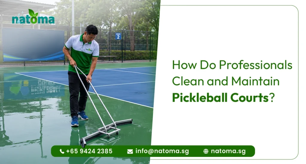 Pickleball Court Maintenance