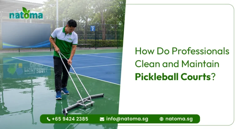 Pickleball Court Maintenance