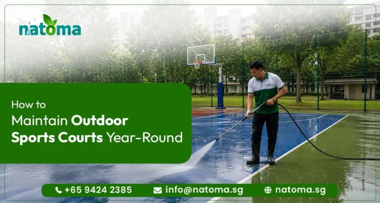How to Maintain Outdoor Sports Courts Year-Round